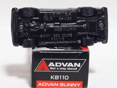 Takara Tomy Tomica Nissan Sunny Racing ADVAN