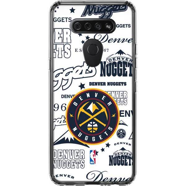 NBA Denver Nuggets LG K51/Q51 Clear Case - Denver Nuggets Historic Blast