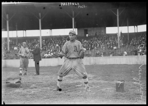 Bill Haeffner,Philadelphia AL,baseball,William Bernard Haeffner,1915,Catcher