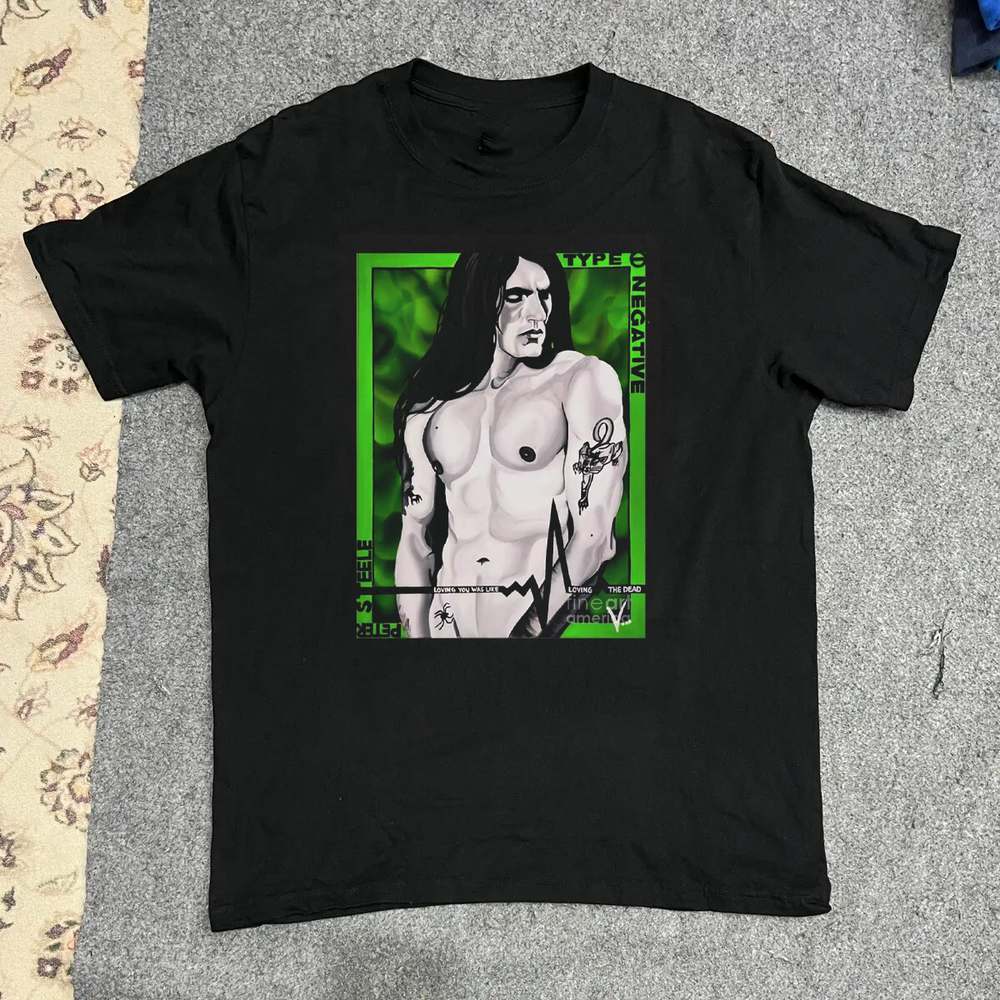 Peter Steele Type O Negative memory T-shirt Black Unisex S to 345Xl HH293