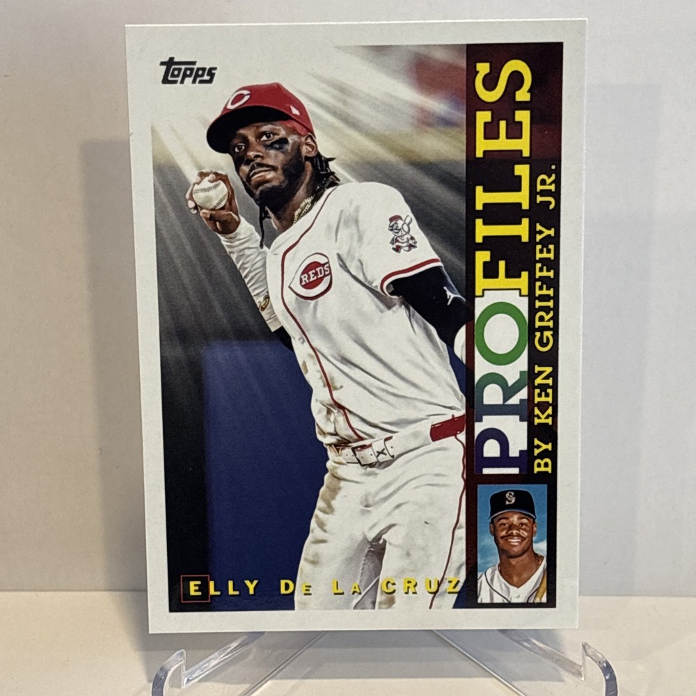 2026 Topps Series 1 Profiles Griffey Elly De La Cruz Cincinnati Reds #TP-5