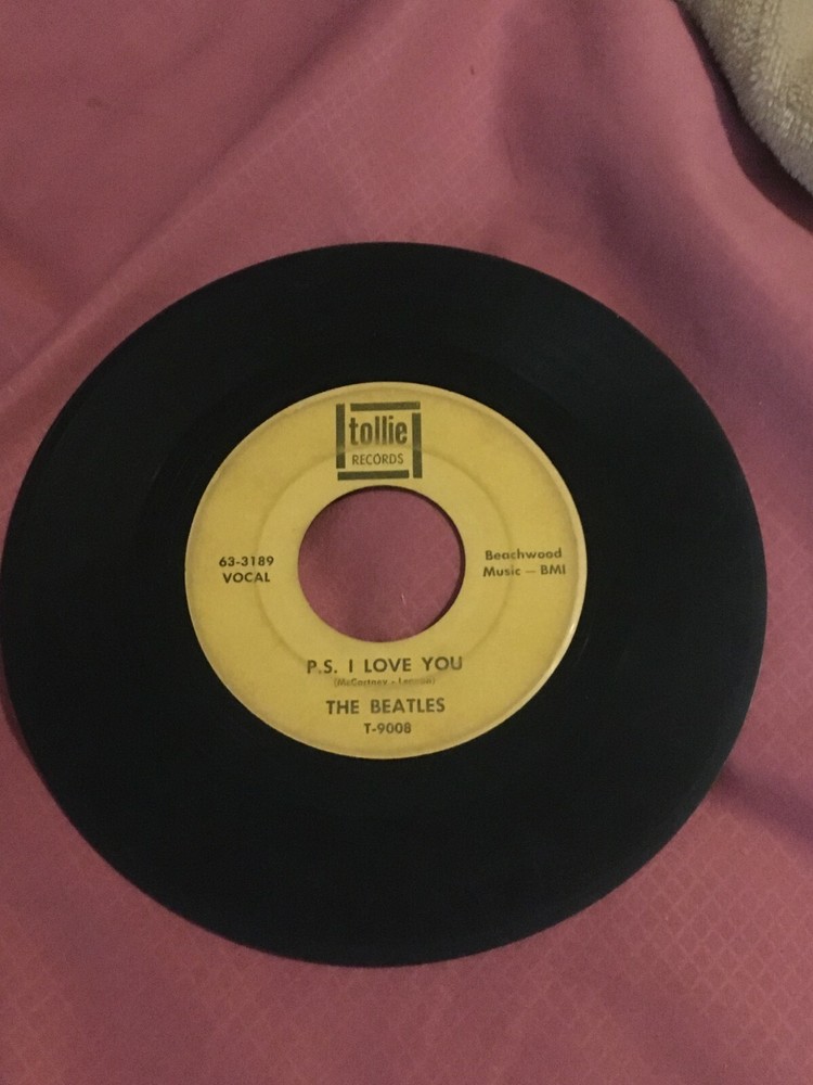 THE BEATLES 45 - Love Me Do / P.S. I Love You TOLLIE  T-9008