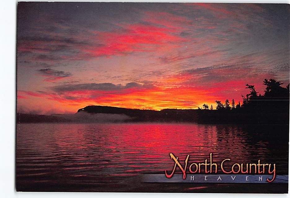 Postcard North Country Heaven New York USA