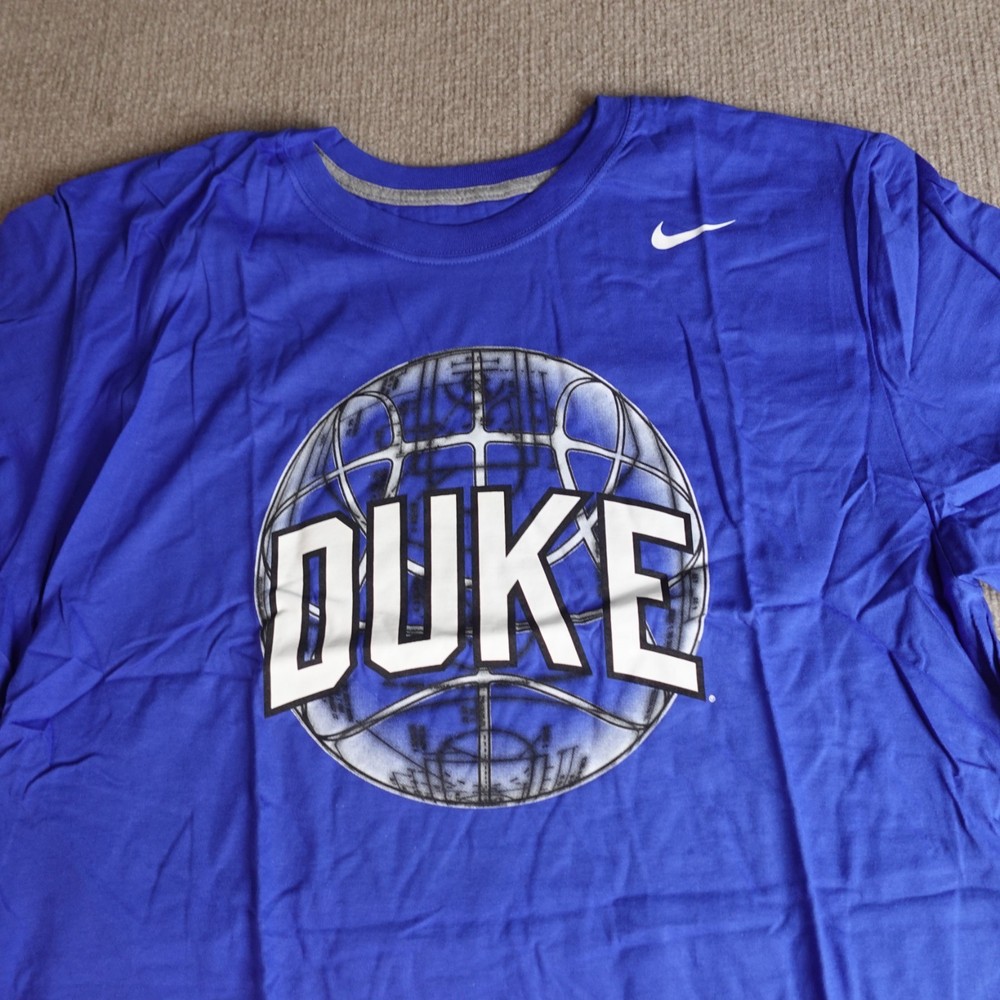 Nike Shirt  2XL Blue Duke Blue Basketball Official NEW 2012