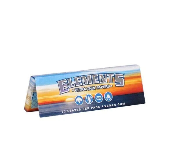 Elements 1 1/4 Size Ultra Thin Rice Rolling Paper