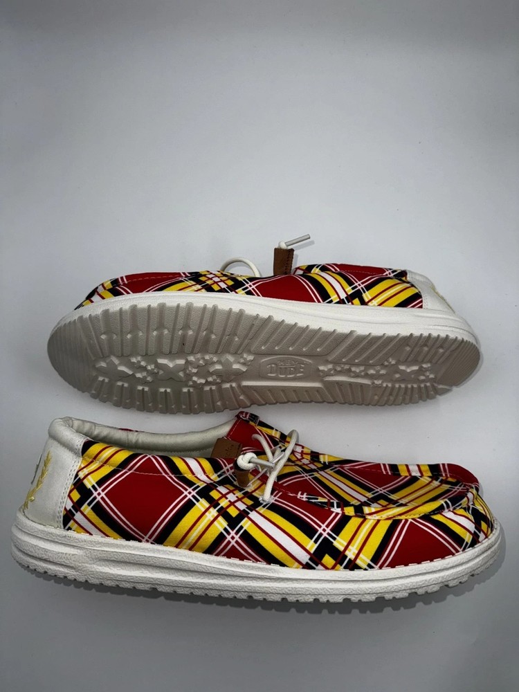 Hey Dude CaddyShack Shoes Slip On Wally Golf Lightweight Rare Plaid Pick Size