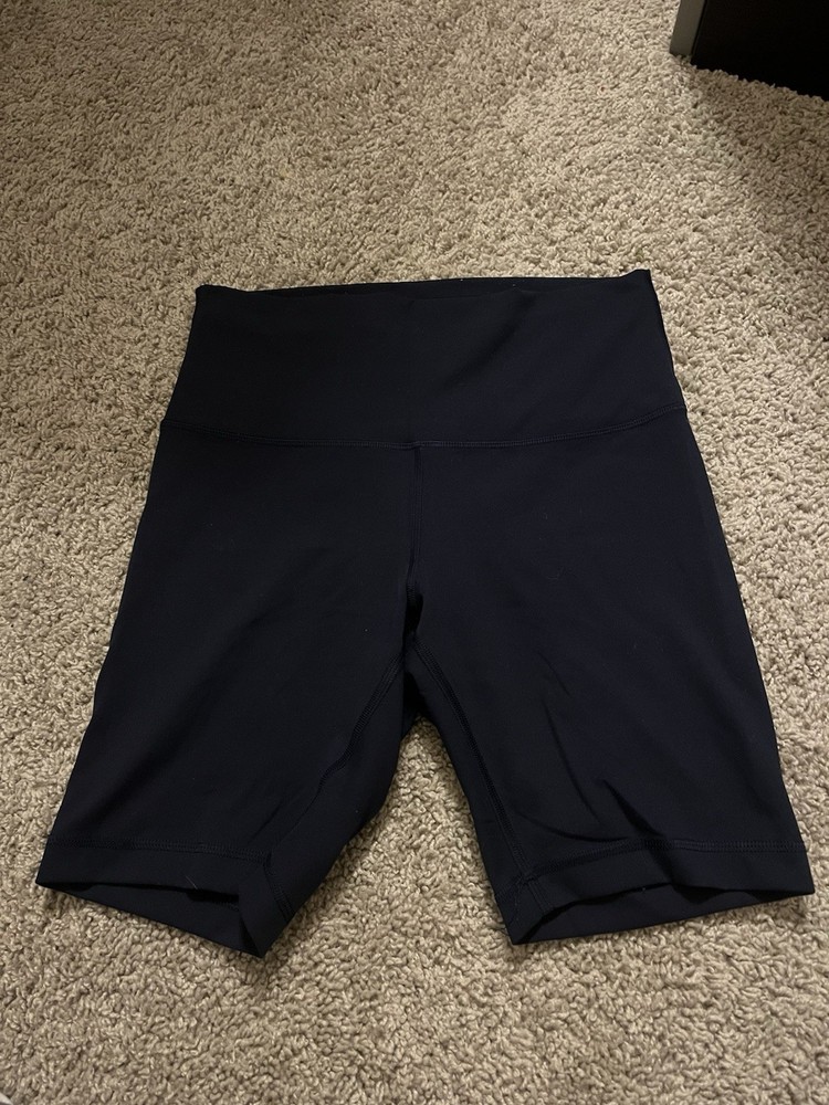 Lululemon Align Women’s Navy Blue Biker Shorts Size 6