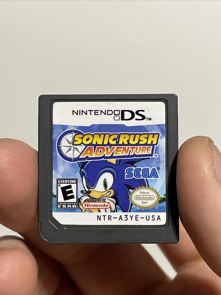 Sonic Rush Adventure (Nintendo DS) Authentic CARTRIDGE ONLY, TESTED & WORKING