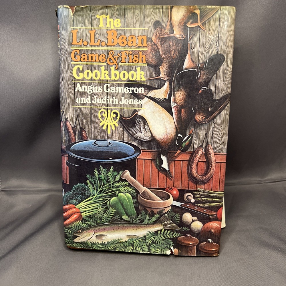 1983 The L. L. Bean Game & Fish Cookbook By Angus Cameron And Judith Jones Book