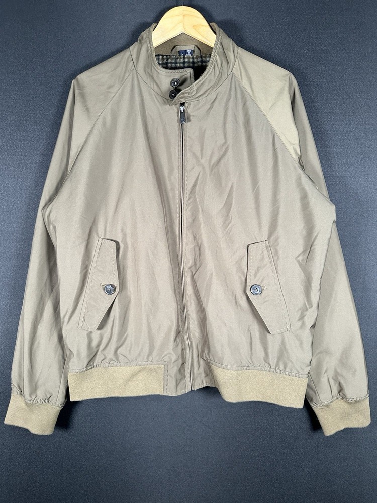 Hart Schaffner Marx Men’s Lightweight Jacket Size L Olive Used Good Condition