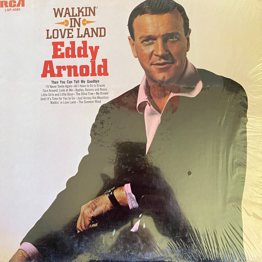 Eddy Arnold – Walkin' In Love Land LP 1968 RCA Victor Country Stereo 33 RPM