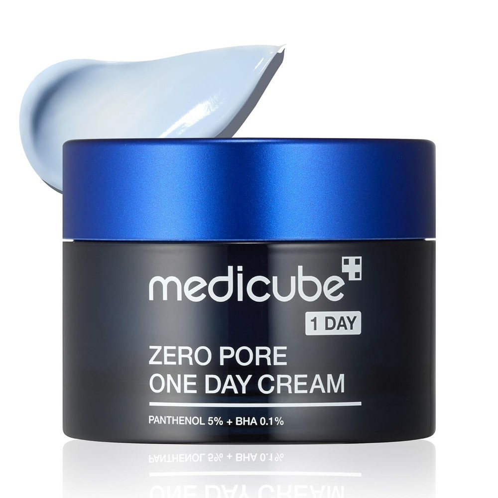 Medicube Zero Pore One-Day Cream 1.7 fl.oz | Minimize Pores, Korean Skincare for Smooth, Refined Skin