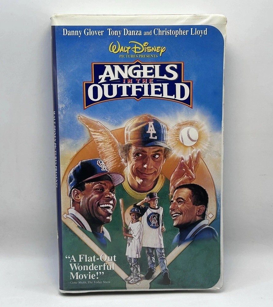 Angels In the Outfield VHS 1995 Disney Video Tape Vintage Clamshell Nearly New!