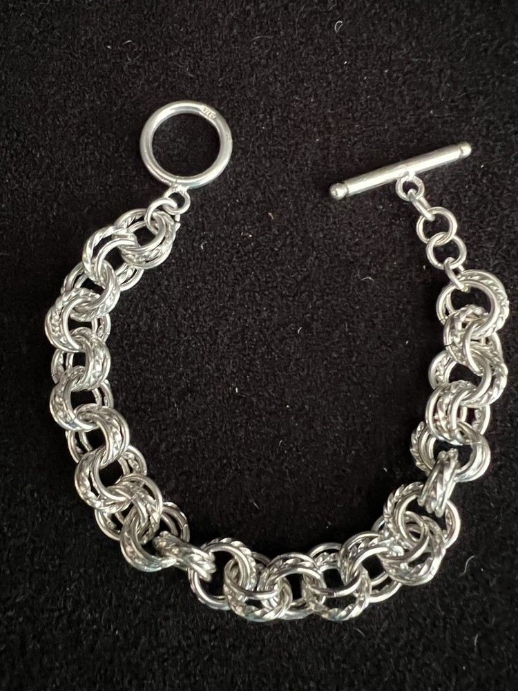 Sterling Silver Chain-Link Bracelet