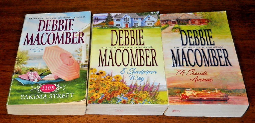 Debbie Macomber - lot of 3 Cedar Cover pb books