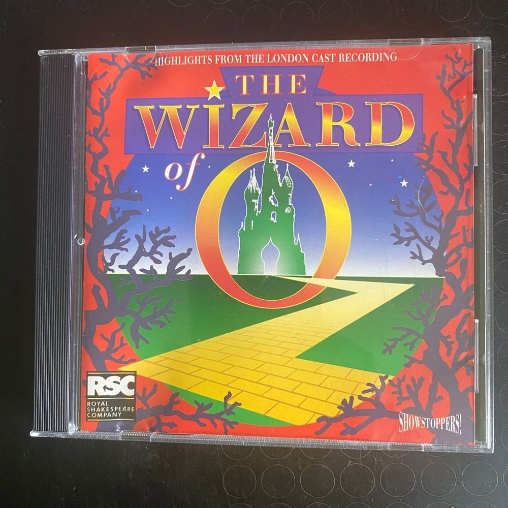 Royal Shakespeare Company – Wizard of Oz CD 1989 Musical Soundtrack Showstoppers