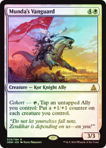Pre-Release Promos - Munda's Vanguard - Foil - Prerelease Promo