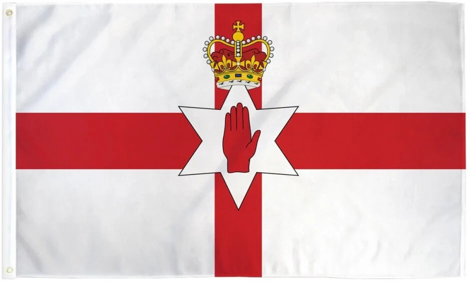 3x5ft Northern Ireland Poly Flag British Irish Country Banner