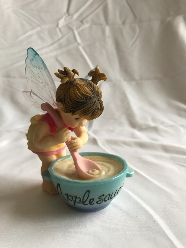 Enesco My Little Kitchen Fairies Applesauce Fairy Figurine 119279