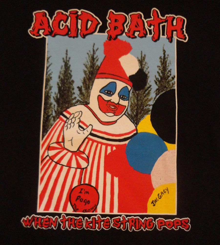 ACID BATH - When The Kite String Pops - T-Shirt - Official - New - Screen Print-image