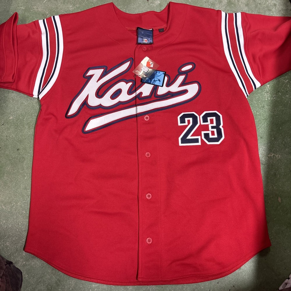 Vintage 90s Karl Kani endurance jersey NEW!! Red N Navy