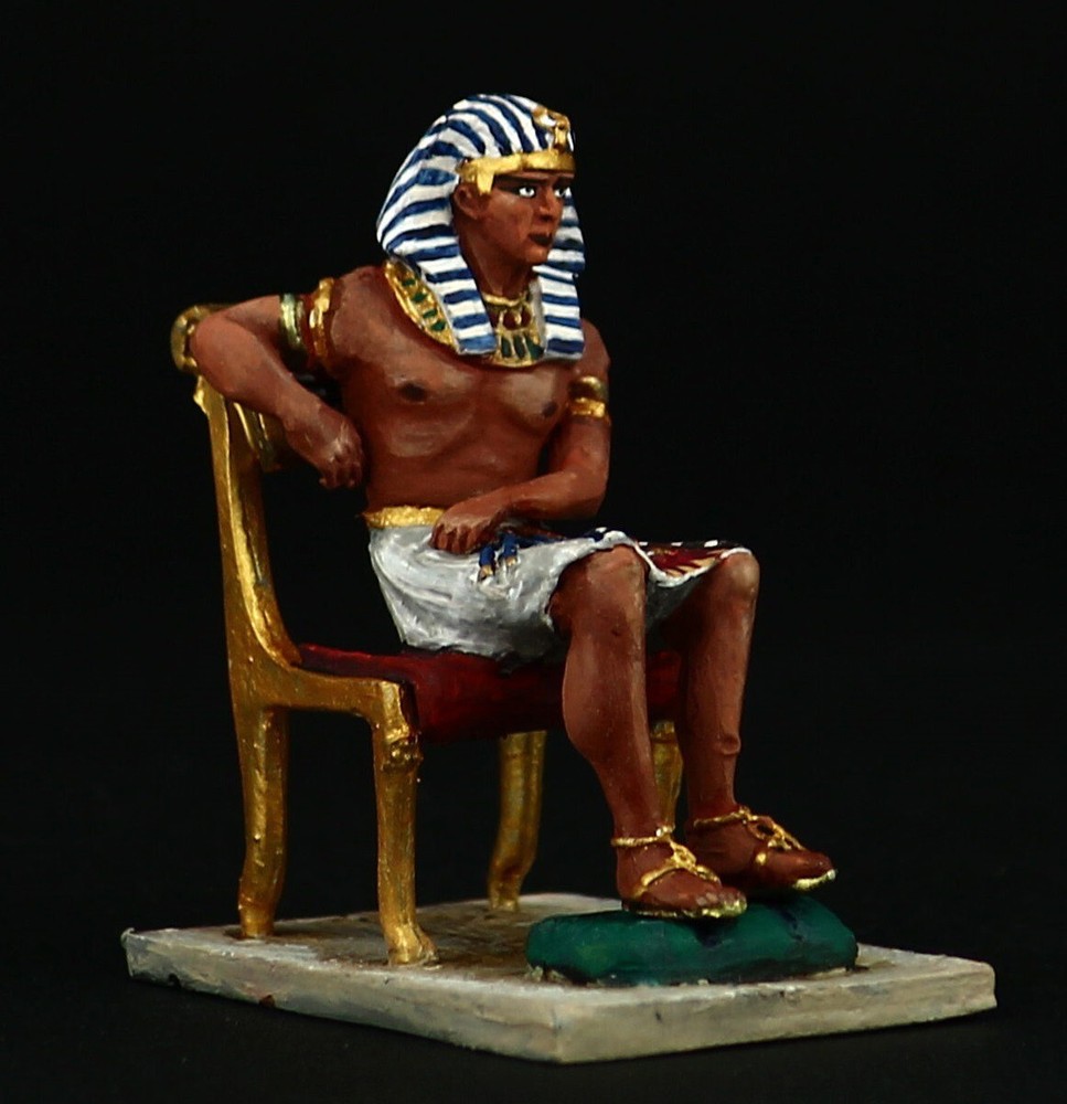 Tin soldier Collectible Egyptian Pharaoh Ancient Egypt