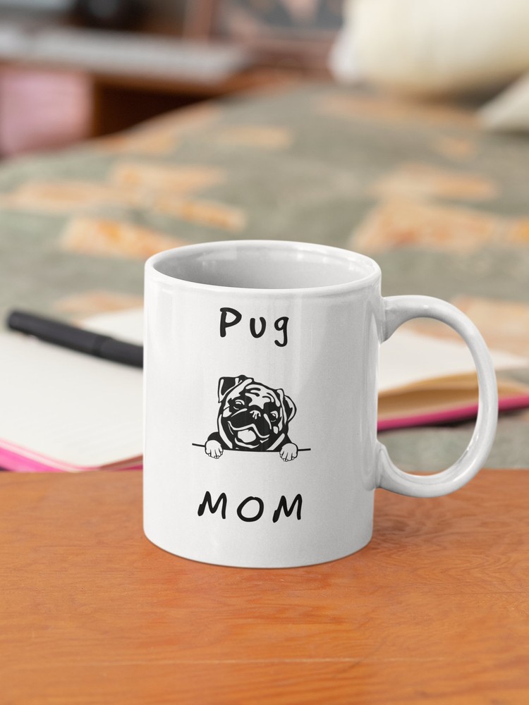 Pug Mom Pug Mom Mug Custom Dog Mug Dog Mug Design Cat Dog Photo Mug Dog Cat