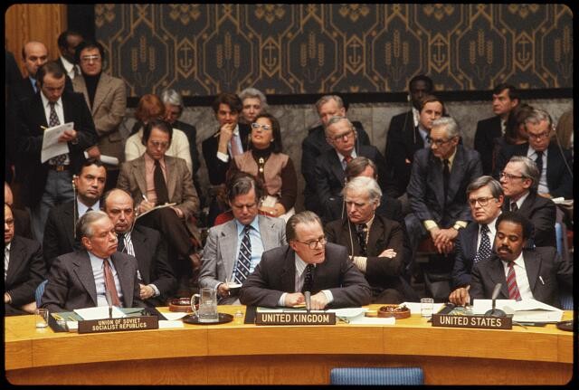New York NY USA United Nations Security Council Iran Crisis 1979-1981