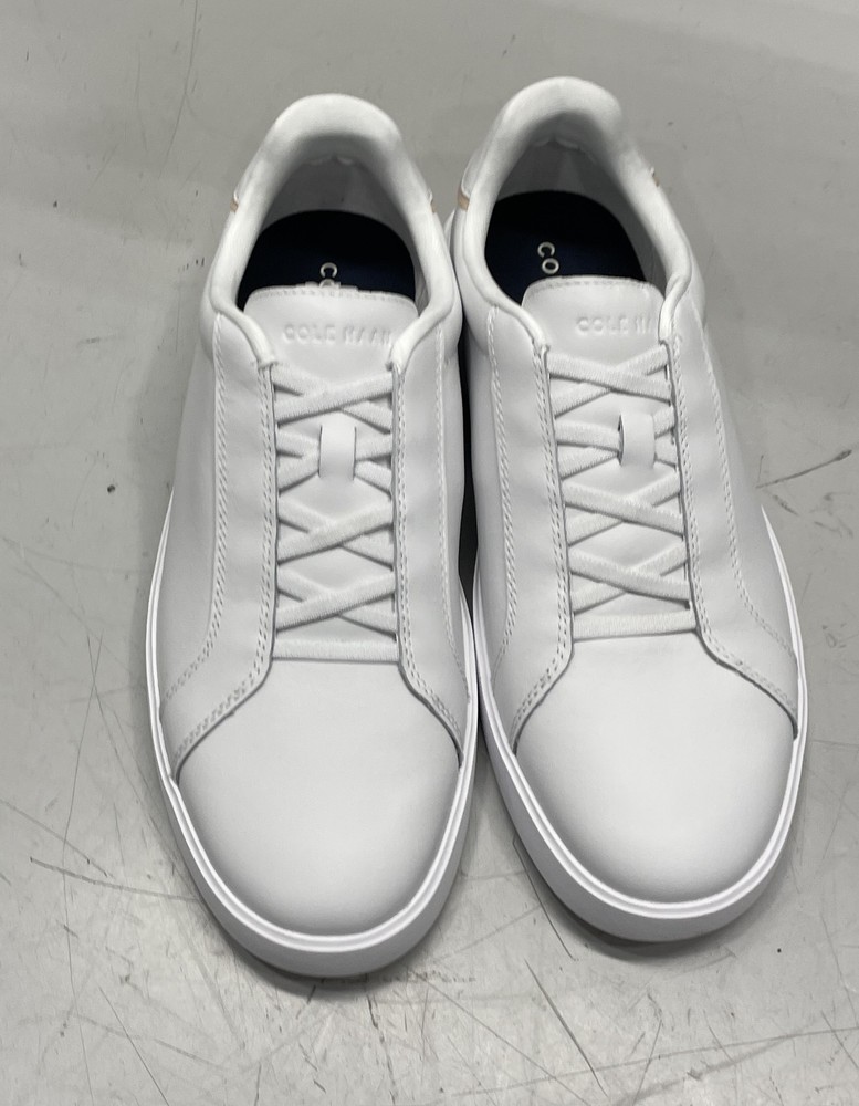 Cole Haan Grand Crosscourt LTT Slip-On Sneaker Men's Size 8.5 Optic White