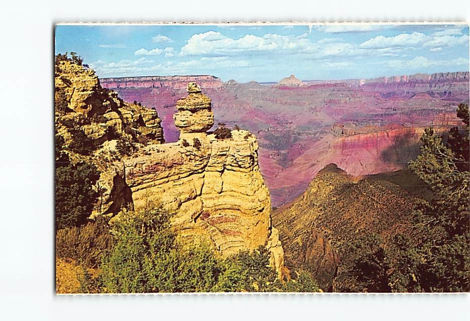 Postcard Duck-On-The-Rock Grand Canyon National Park Arizona USA North America