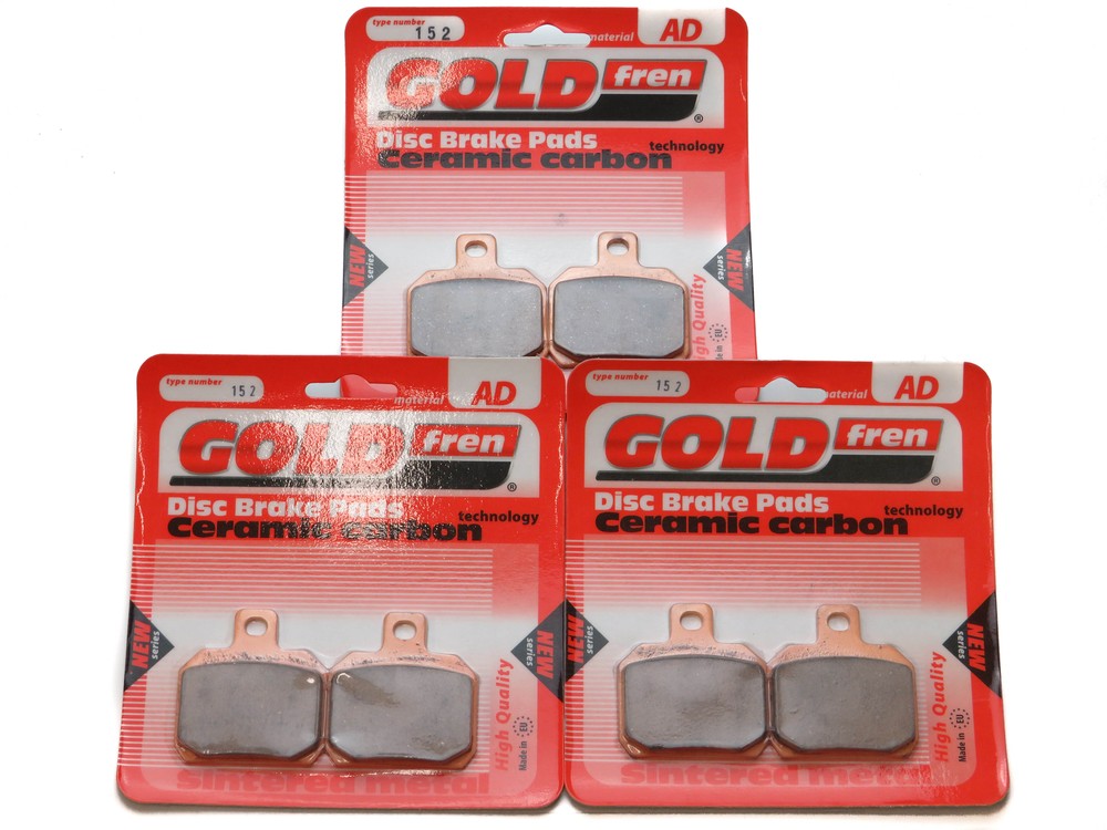Brake Pads Front & Rear For Piaggio X9 125 2000-2002 Complete Bike Set