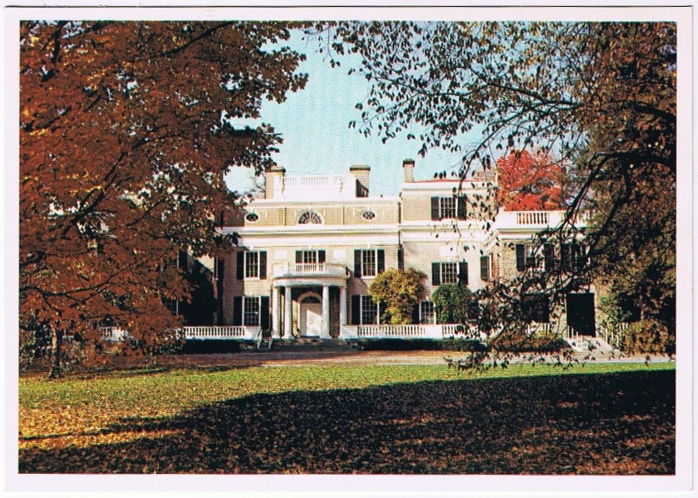 Postcard Home Of Franklin D Roosevelt National Historic Site Hyde Park New York