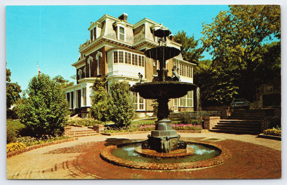 Council Bluffs Iowa USA Historic General Dodge House Vintage Photo Postcard