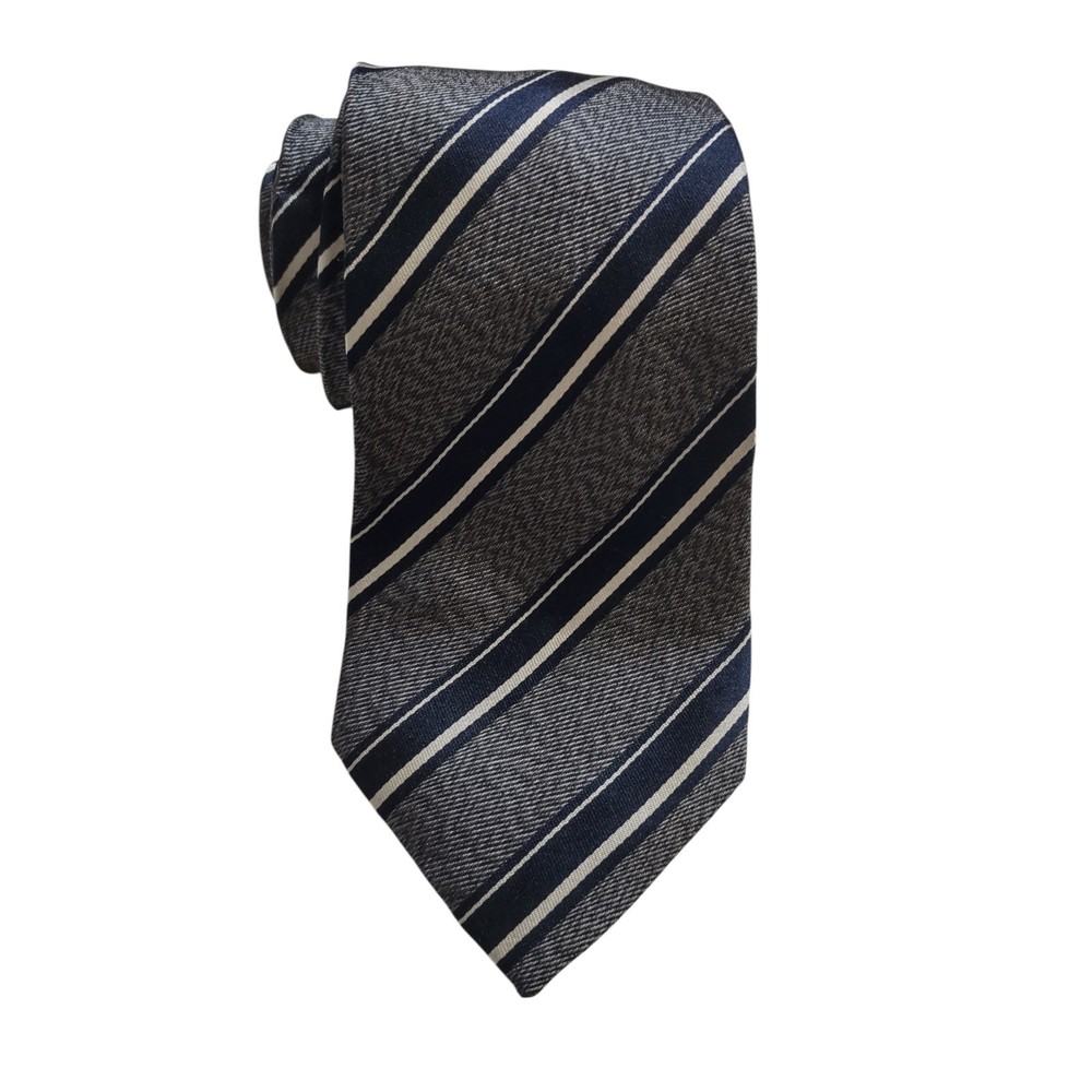 BANANA REPUBLIC Men’s Tie Geometric 100% Silk Made in USA
