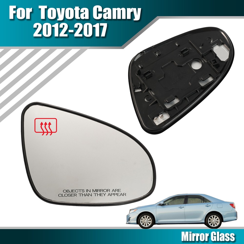 For Toyota Camry 2012-2017 Avalon 2013-2018 Passenger Side Mirror Glass Heated