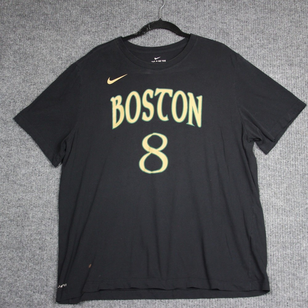 Nike Boston Celtics Kemba Walker #8 NBA Dri-Fit Tee T Shirt Mens 2XL