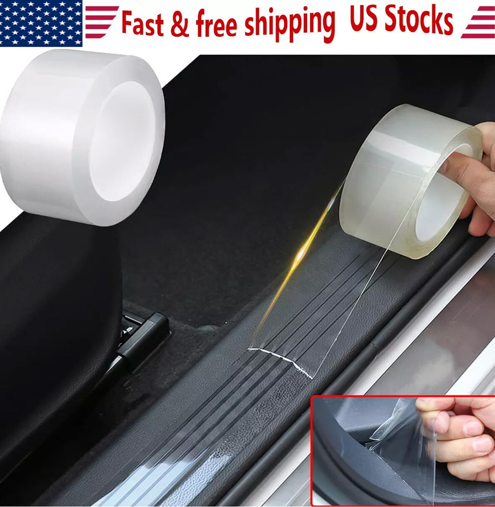 For Toyota-Car Door-Plate Sill Scuff Covers Anti-Scratch-Decal Sticker Protector