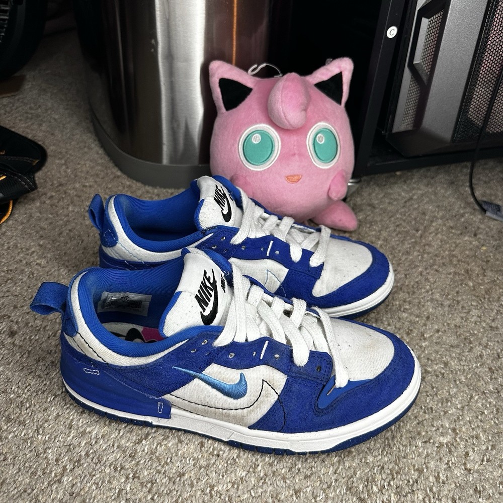 Nike Dunk Low Disrupt 2 Hyper Royal Sneakers DH4402-102 Women’s Size 7.5