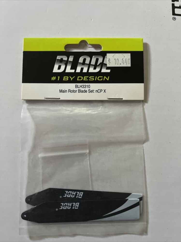 Blade BLH3310 Main Rotor Blade Set with Hardware: nCP X