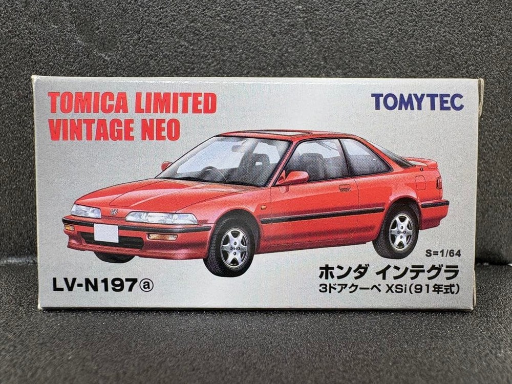 Tomica Limited Vintage Neo Honda Integra XSi 91 #e866a0