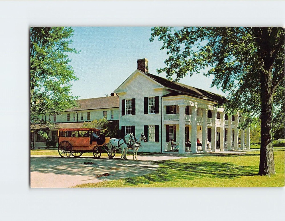 Postcard Clinton Inn Greenfield Village Dearborn Michigan USA