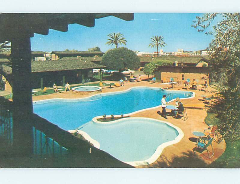 Unused Pre-1980 WESTERN VILLAGE MOTEL Phoenix Arizona AZ n8388