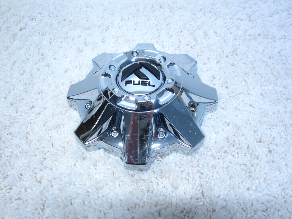 FUEL 1002-53 CUSTOM ALLOY WHEEL BOLT ON CHROME CENTER CAP #2E-10