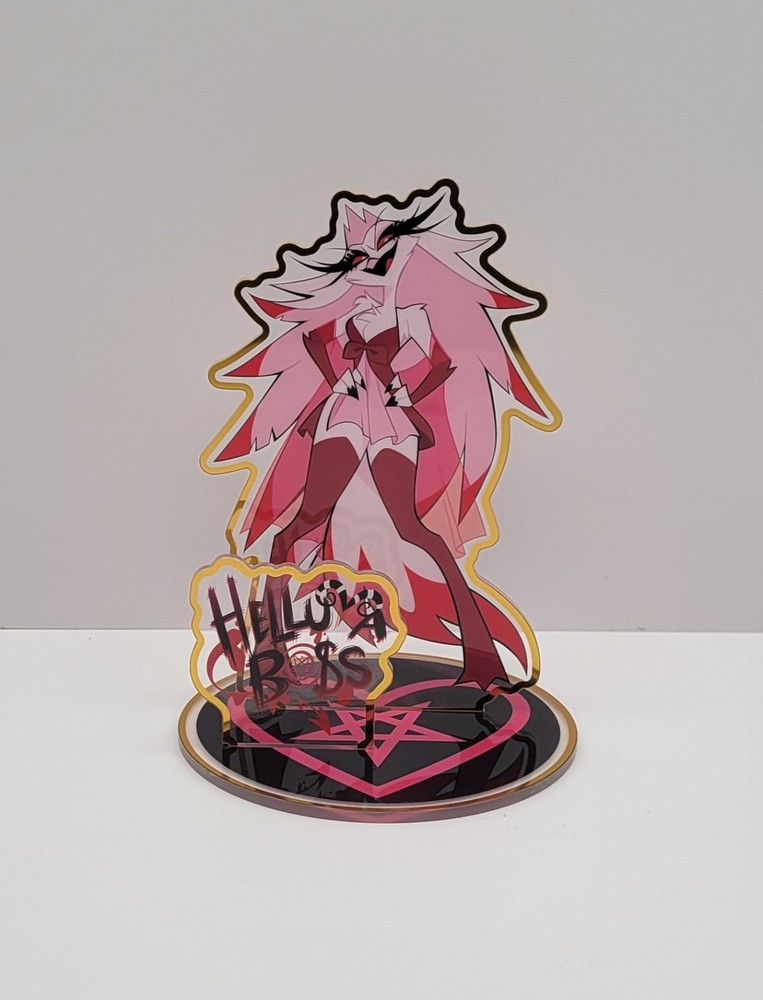Helluva Boss Valentine's 2024 Pin-up Stella Gold Edged Acrylic Standee Vivziepop