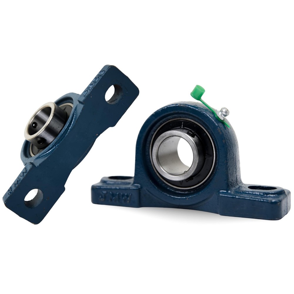 UCP201-8 Pillow Block Bearing (2 Pack), 1/2 inch Bore, 2 Bolt Flange Mounted,...