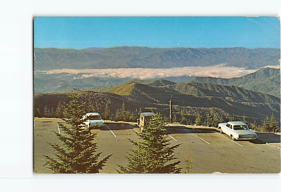 Postcard North Carolina Clingman's Dome Great Smoky Mountains National Park USA