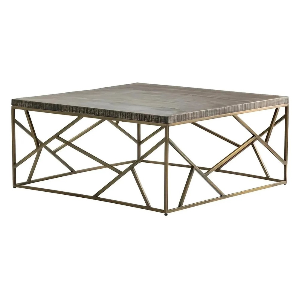 Harrington Geometric Square Cocktail or Coffee Table