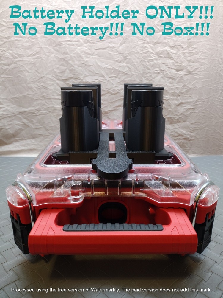 Milwaukee M12 Packout Modular Foam Kraft Tool Kit Black Interchangeable 4-Piece
