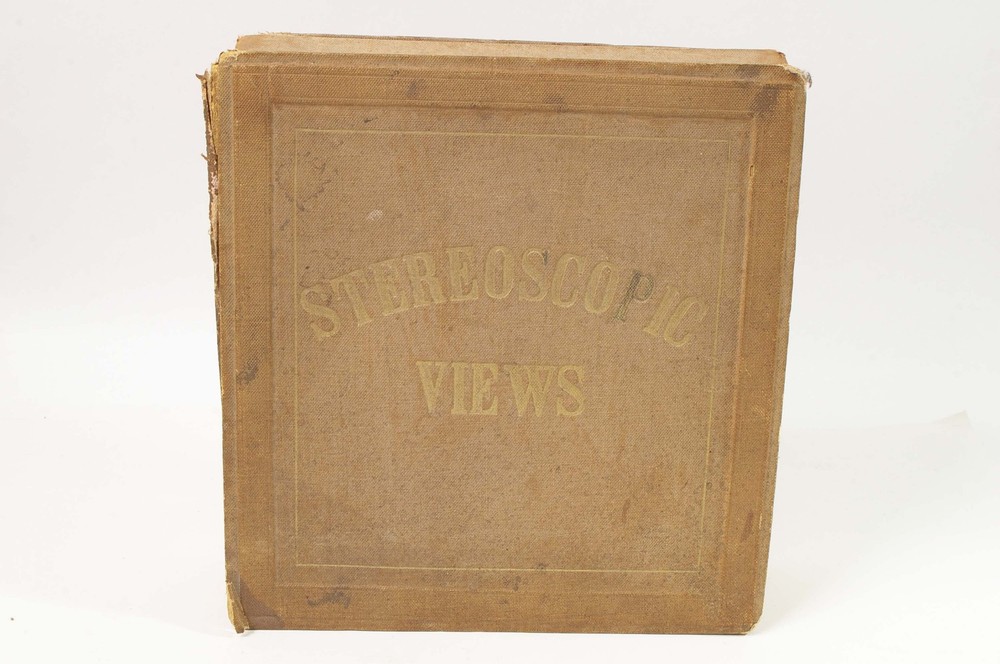 F97895~ c.1860s-70s Stereoscopic Stereoview Sale/Storage Box – Neat Display