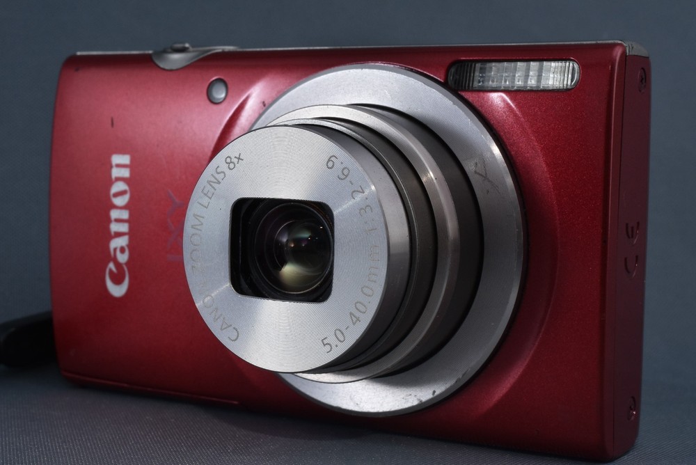 Canon PowerShot IXY 200 / ELPH 185 20MP Digital Camera Red F/S From Japan